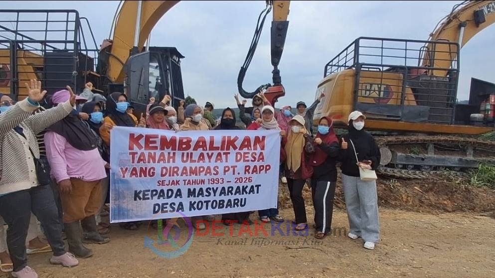 Ibu-Ibu Koto Baru Mengadu ke Presiden: “Tanah Ulayat Kami Bukan Sekadar Tanah”