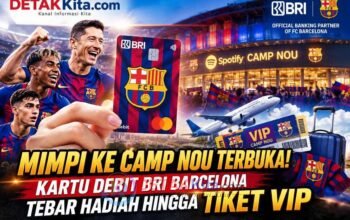 Mimpi ke Camp Nou Terbuka! Kartu Debit BRI Barcelona Tebar Hadiah hingga Tiket VIP