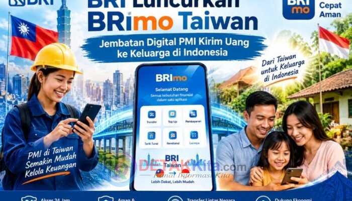 BRI Luncurkan BRImo Taiwan — Jembatan Digital PMI Kirim Uang ke Keluarga di Indonesia Hingga Kuansing