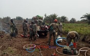 7 Hari Bertaruh di Tengah Karhutla — 50 Satpol PP Riau Akhirnya Kembali