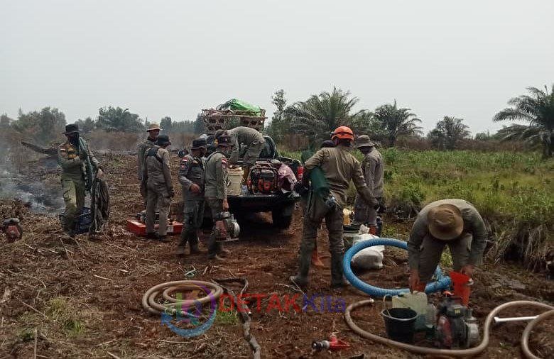 7 Hari Bertaruh di Tengah Karhutla — 50 Satpol PP Riau Akhirnya Kembali