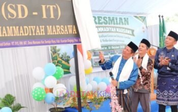 Resmikan SD IT Muhammadiyah Marsawa — Muklisin Dorong Pendidikan Berkarakter dan Islami