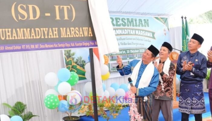 Resmikan SD IT Muhammadiyah Marsawa — Muklisin Dorong Pendidikan Berkarakter dan Islami
