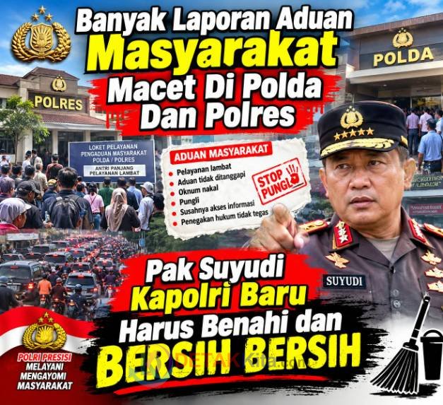 Sutan Nasomal Minta Kapolri Suyudi Bersih-Bersih Kasus Mandek di Polda dan Polres