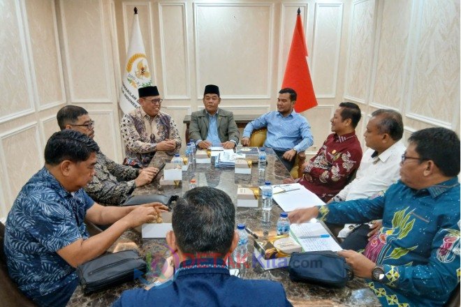 Muklisin Lobi DPD RI — Abdul Hamid Dorong Tol Pekanbaru–Teluk Kuantan