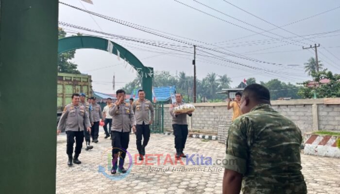 Dua Kapolsek Sambangi Koramil 09/Sgg — Sinergitas TNI-Polri Makin Solid di HUT TNI ke-81