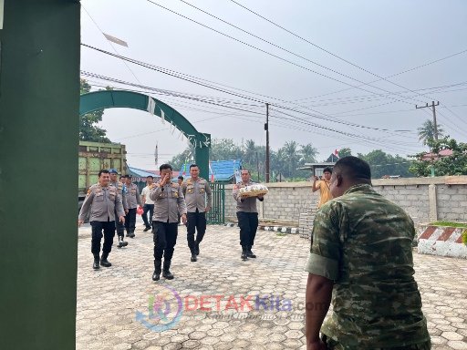 Dua Kapolsek Sambangi Koramil 09/Sgg — Sinergitas TNI-Polri Makin Solid di HUT TNI ke-81