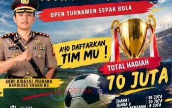 Kapolres Kuansing Cup 2026 Berhadiah Puluhan Juta Rupiah — Puluhan Tim Siap Bertarung