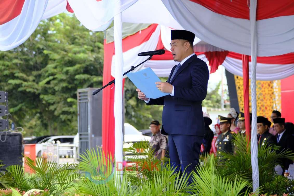 Pimpin Upacara Sumpah Pemuda — Wabup Syafrizal: Jauhi Narkoba dan Judi Online!