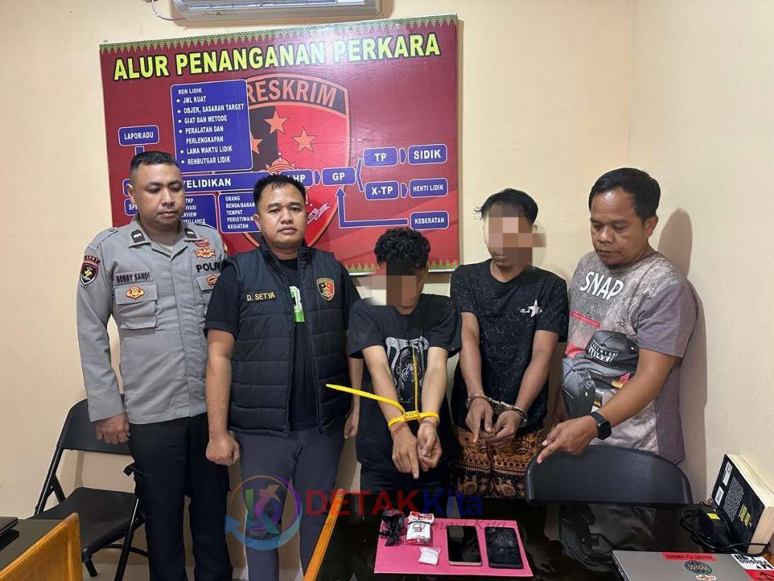 Sabu 15 Gram Ditemukan di Semak-semak — Polsek Cerenti Tangkap Dua Pria