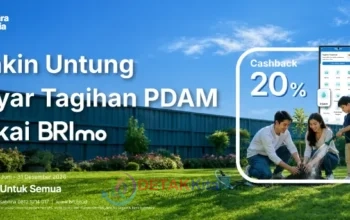 Bayar PDAM Lewat BRImo — Rusdi: BRI Tawarkan Cashback 20 Persen