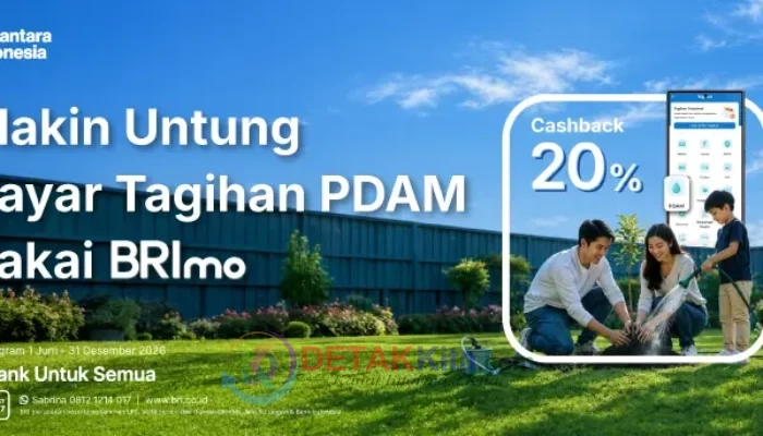 Bayar PDAM Lewat BRImo — Rusdi: BRI Tawarkan Cashback 20 Persen