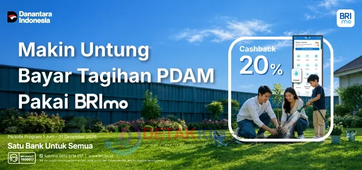 Bayar PDAM Lewat BRImo — Rusdi: BRI Tawarkan Cashback 20 Persen