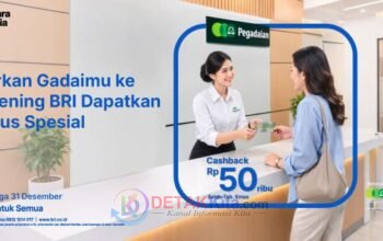 BRI Hadirkan AKSI EMAS — Nasabah Gadai Berpeluang Raih Saldo Emas Rp50 Ribu