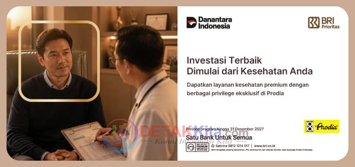 BRI Prioritas Gandeng Prodia — Rusdi: Diskon Kesehatan hingga 2027